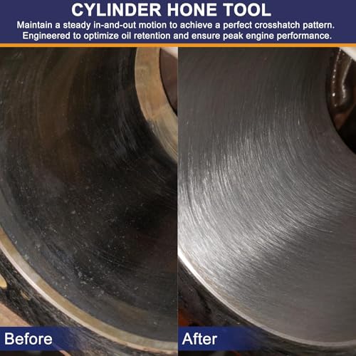 Garhgi 2.685"(68mm) Cylinder Hone with 120 Grit SC Ball Tool - size: 2.685"(68mm), style: 120 Grit