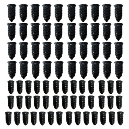 80Pcs Vacuum Tire Rubber Screws for Tire Repair Rubber Nail Kit - size: 80pcs Tire Repair Screws