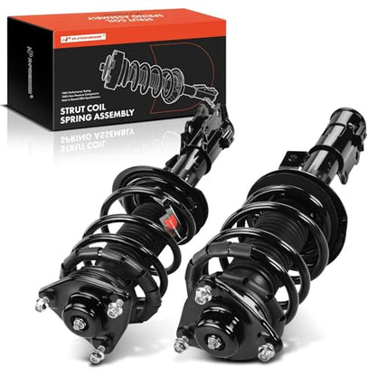 A-Premium Front Complete Strut Assemblies with Coil Springs, Set of 2