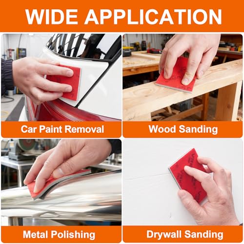 28 Pcs 3000 Grit Sanding Sponge Soft Foam Hand Sanding Blocks - style: 3000 Grit 28PCS