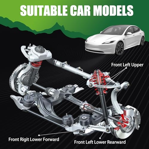 Lower Control Arm for Model 3 2017-2023, Model Y 2020-2023(2 PCS) - size: 2020-2023 Model Y