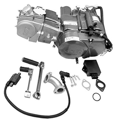 High Performance Lifan 150cc Engine Motor for XR50 CRF50 XR CRF 50 70 Dirt Pit Bike Motorcycle | 1-N-2-3-4 Gear 4 Stroke Oil Cooled Racing Engine