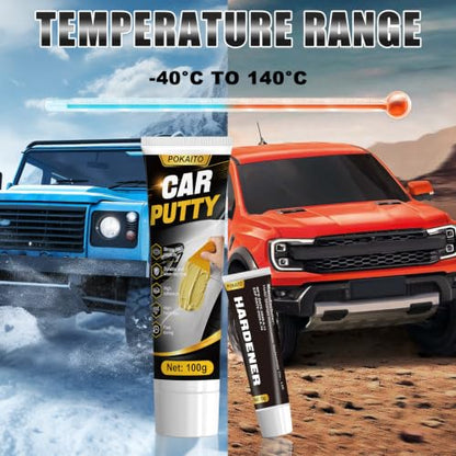 Auto Body Filler for Repair Dent & Scratch on Aluminum Fiberglass