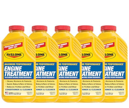 Rislone 4102 Xtreme LUBE® Maximum Performance Engine Treatment, 16.9 oz, 5-Pack - size: 5 Pack