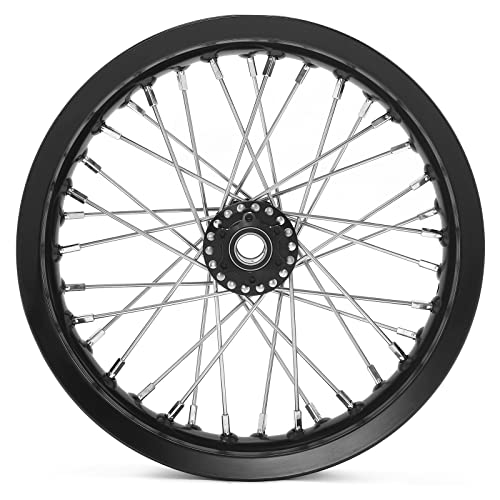 TOFR 12"x2.15" Front Rear Wheels Rims Hubs for Talaria Sting Talaria XXX - color: Black, size: 12" 12" Front Rear