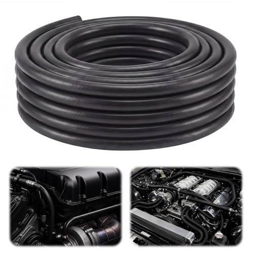 Outus 5/8", 50ft EPDM Heater Hose, 85PSI Black Coolant Hose Automotive - size: 5/8",50FT