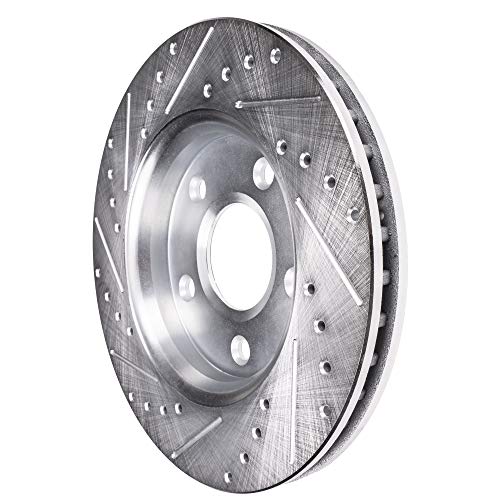 Detroit Axle - Brake Rotors for 2016-2022 Lexus RX350 RX350L RX450h RX450hL - size: 4R54941/kit
