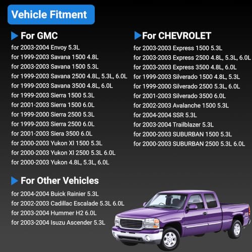 17113556 Fuel Injection Pressure Regulator With Vacuum Line for GM Chevrolet Avalanche Silverado Express 1500 2500 3500, for GMC Envoy Sava Sierra Yukon Xl, for Buick Rainier Cadillac Escalade