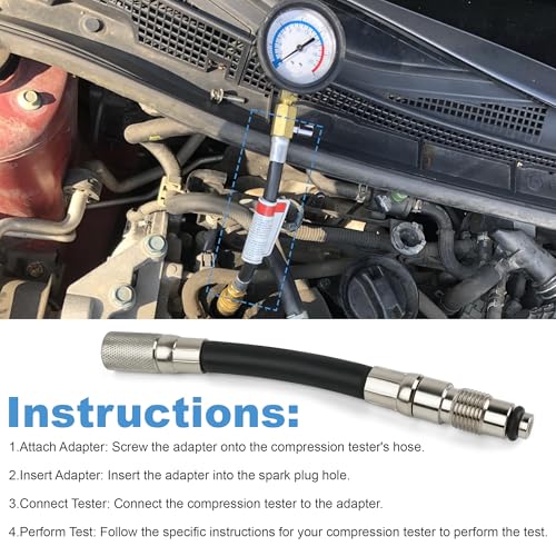 14mm Compression Tester Adapter 5607 for 2004 and Newer Ford