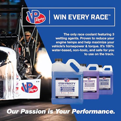 VP Racing Fuels 23051 Stay Frosty Race-Ready Coolant, 1 Gallon (1 Pack) - color: Race-Ready, size: 1 Gallon