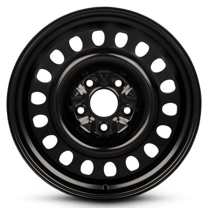 18 x 8 in Steel Wheel Rim 5 Lug 127mm 56.4mm Offset 71.6mm CB| Powder-Coated Black finish Fits Jeep Grand Cherokee 2011-2022 | New OEM Replacement | 4755212AC - size: 2011-2022 Grand Cherokee - 18x8