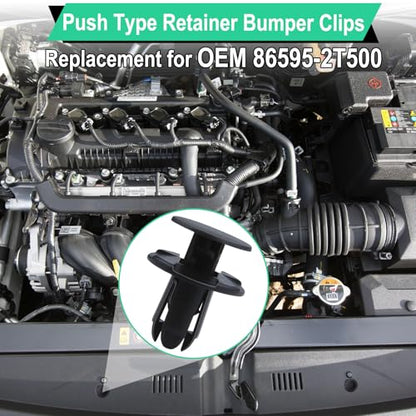 20 PCS Fender Liner Push-Type Retainer Clip Fastener, Car Retainer Clips - size: 20 PCS