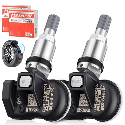 Autel TPMS MX Sensor 315/433MHz 2-in-1 Universal Tire Sensor 2PCS