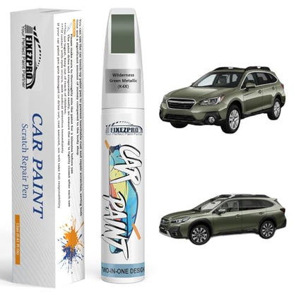 K4X Wilderness Green Metallic Touch Up Paint for Subaru - color: Wilderness Green Metallic(K4X) compatible with Outback, style: For subaru