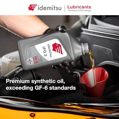 Idemitsu IFG3 0W-16 SP/GF-7B Full Synthetic Motor Oil – 1 Qt, 2 Pack - size: 1 Quart, style: 2 Pack