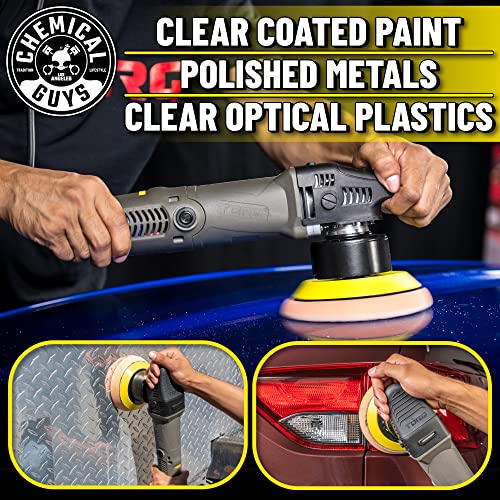 Chemical Guys BUF503 TORQX Random Orbital Polisher (Safe for Cars, Trucks, SUVs, & More) 700W, Orbit 8mm, 4.7 lb - size: 1 ITEM KIT