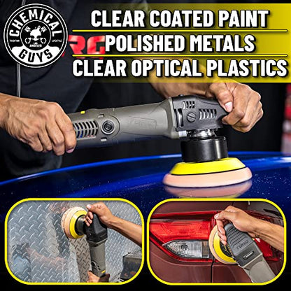 Chemical Guys BUF503 TORQX Random Orbital Polisher (Safe for Cars, Trucks, SUVs, & More) 700W, Orbit 8mm, 4.7 lb - size: 1 ITEM KIT