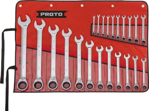 Proto Ratcheting Wrench Set, Combination