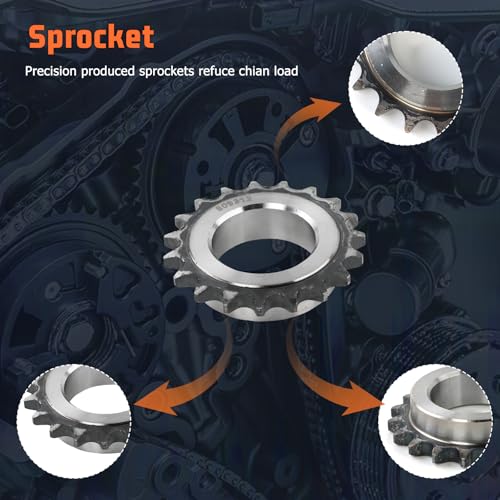 Engine Timing Chain Kit N20B20A Suit N20 Engine Applied for 125i 220i 328i 428i 320 X1 Z4 F10 2.0L L4 Engine Aftermarket Parts Replace#11317592850, 11317603944 - size: Timing Chain Kit