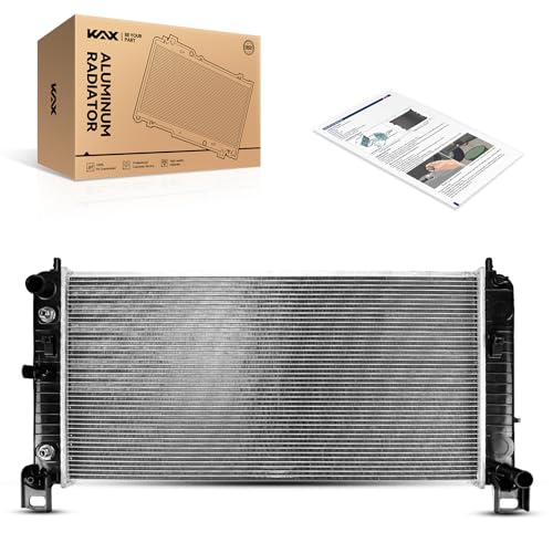 KAX CU2423 Engine Radiator Replacement, Compatible with Silverado/Sierra 1500/2500/1500 HD, Escalade, Escalade ESV/EXT, Avalanche, Suburban, Tahoe, Yukon, H2, (w/o EOC (Engine Oil Cooler)) - size: Silverado/Sierra 1500/2500/1500 HD, Escalade