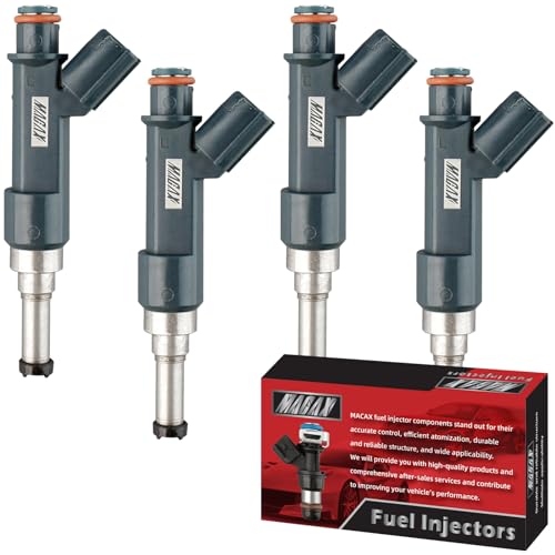 Set of 4 Fuel Injectors 23250-37020 FJ1287 23209-39195 Replacement - size: 23250-37020