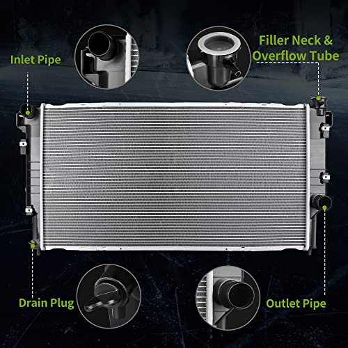AUTOSAVER88 Radiator Compatible with 1994 1995 1996 1997 1998 1999 2000 2002 Dodge Ram 2500 3500 5.9L L6 ATRD1052 - style: 94-02 Dodge Ram 2500 3500