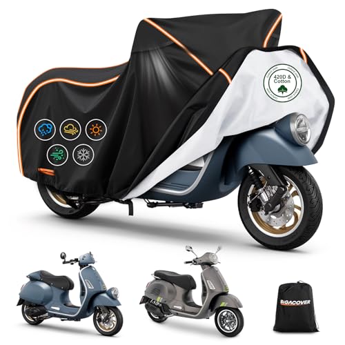 Motorcycle Cover for Vespa GTV, GTS (Super 300cc HPE,Sport, TECH 300cc HPE) - size: for Vespa GT