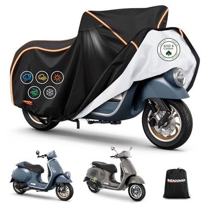 Motorcycle Cover for Vespa GTV, GTS (Super 300cc HPE,Sport, TECH 300cc HPE) - size: for Vespa GT