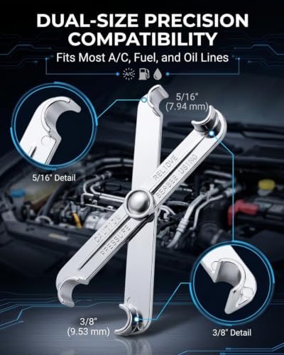 SGT 27pcs Fuel Line Disconnect Tool Set with Fuel and AC Disconnect Pliers - color: BLUE