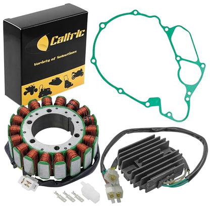 Caltric Stator Regulator Rectifier W/Gasket Compatible With Honda Vt1100C3 Shadow Aero 1100 1998-2000