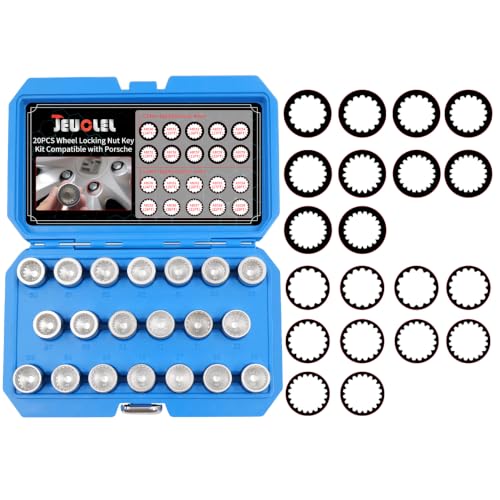 20PCS Wheel Lock Nut Key Kit Compatible with Porsche VW Touareg - color: 20PCS