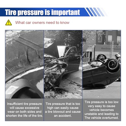 Digital Tire Pressure Gauge with Inflator - 250 PSI Heavy Duty Tire Inflator with Gauge & Quick Connect Coupler - Car Tire Air Chuck and Compressor Accessories - 0.1 Display Resolution (1 Pack)