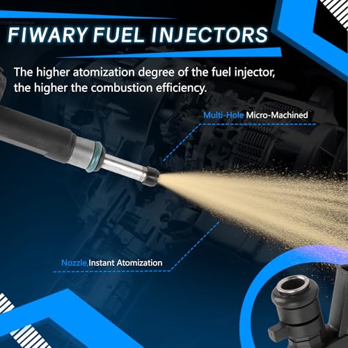 4pcs Fuel Injectors 16600-1KT0A For Nissan Versa HR16DE 1.6L