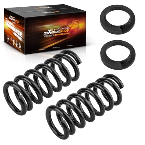 maXpeedingrods 2-3” Front Lowering Springs for GM C1500 STD Cab 1988-1998 - size: 2-3" Front