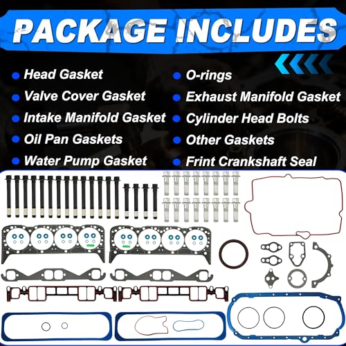 5.7 Full Gasket Set w/Head Bolts Fit for GMC Chevrolet 1996-2000 ES72856