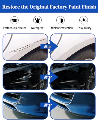Touch Up Paint for Tesla Deep Blue PPSB Paint Code Scratch Repair - color: Deep Blue (PPSB)