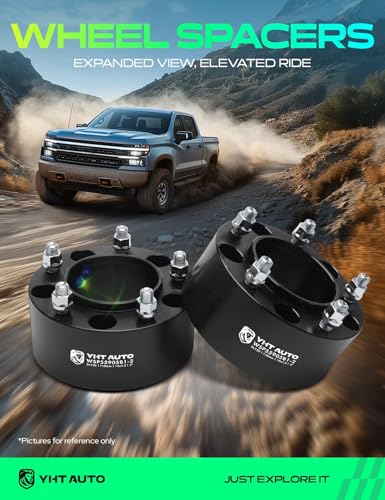 YHTAUTO 5x150 Hub Centric Wheel Spacers 3 Inch for Lexus, Toyota - size: 3 Inch Thickness, style: 2 PCS