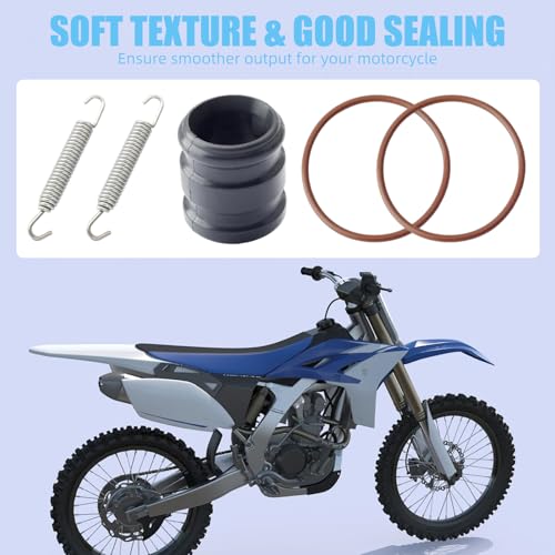 3JE-14615-00-00Expansion chamber to muffler connection seal and spring kit