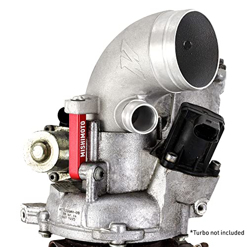Mishimoto MMAI-MK7-TI Turbo Inlet Pipe Compatible With Volkswagen GTI/Golf/R & Audi A3 1.8T/2.0T MQB 2015+