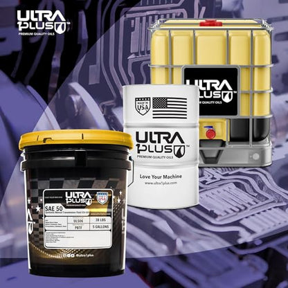ULTRA 1PLUS SAE 50 Manual Transmission Fluid CD-50 Full Synthetic Heavy-Duty - 5 Gallon Pail - size: 5 Gallon Pail