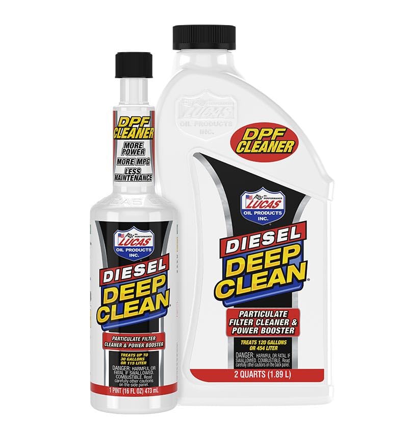 Lucas Oil 10873 Diesel Deep Clean - 64 Ounce - size: 64 Ounce