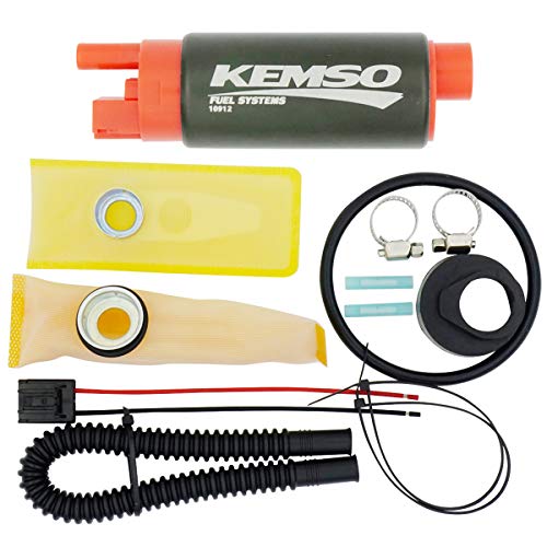 KEMSO 340LPH High Performance Fuel Pump, Replaces Walbro 255LPH F20000169, Upgrades for EP240 EP270 E3240 - size: 10912