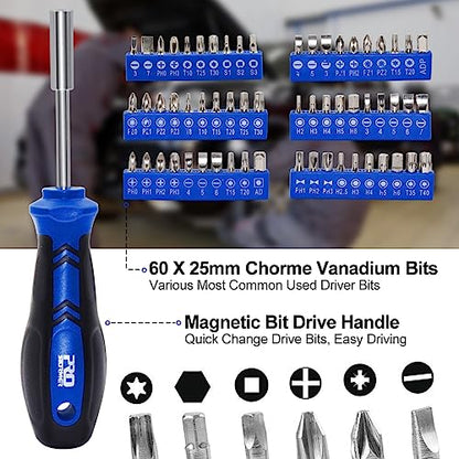 Prostormer 240-Piece Mechanics Tool Set, Socket and Wrench Kit