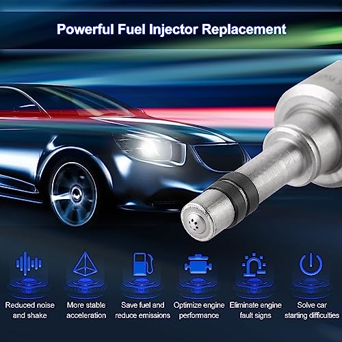 Fuel Injector Set of 4 6 Hole for Chevy Cruze 1.4L 2016-2019 1.6L 2017-2019
