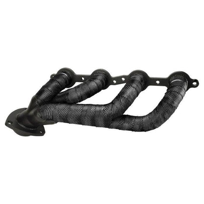 Design Engineering Titanium Exhaust Wrap 2" x 100' | Lava Rock Technology - color: Black, size: 2" x 100'