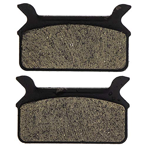 NICHE Front Rear Brake Pad for Harley-Davidson 44063-83D 43957-86F Organic - size: Organic