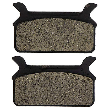 NICHE Front Rear Brake Pad for Harley-Davidson 44063-83D 43957-86F Organic - size: Organic