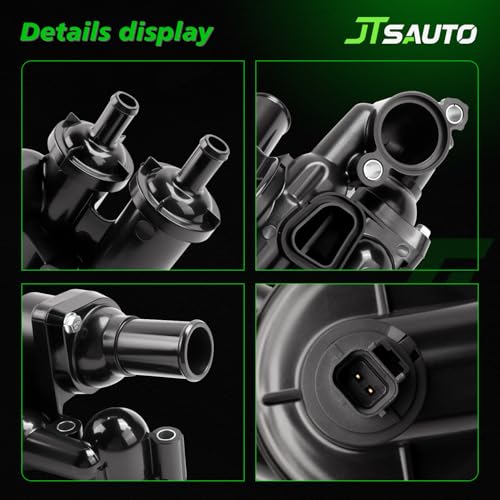 Engine Coolant Thermostat Housing Assembly W/Sensor for Journey Caliber - size: 902319