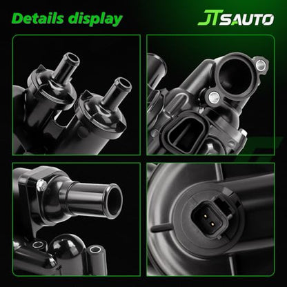 Engine Coolant Thermostat Housing Assembly W/Sensor for Journey Caliber - size: 902319