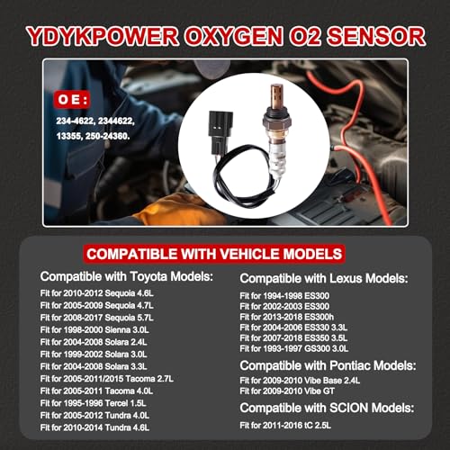 1Pcs Oxygen Sensor 234-4622 Downstream O2 Oxygen Sensor